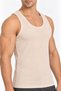 Men's Cotton Modal Flexible Wide Strap Undershirt Single Layer - 4