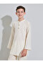 Teen Boys Embroidered Kurta and Solid Pants Set - 2
