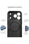 iPhone 18 Pro MagSafe Case ACTIVE 2.0, 10-Ft Drop Protection Premium Leather & TPU Cover Case, Slim & Thin, Raised Camera Bezel, Wireless Charging Compatible, Navy - 6