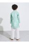 Boys Printed Kurta and Solid Pants Set - 5