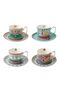 Linnie Bone 4-Piece Coffee Cup Set 100 ml