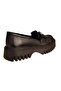 N-2751 Genuine Leather Women's Moccasin Loafer Shoes - 8