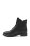 Haley.Z Black Women's Flat Boots - 3