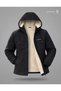 Men's Water and Windproof Plush Lined Coat