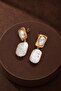 Baroque Pearl Dangle Earrings - 2