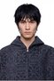Men's Patterned Hooded Jean Jacket Blue Paisley - 2
