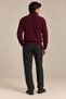 Textured Knitted Turtleneck Sweater - 2