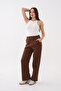 Wide-Leg Three-Yarn Pants - 6