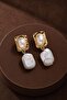 Baroque Pearl Dangle Earrings
