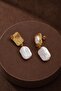 Baroque Pearl Dangle Earrings - 5