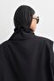 High Collar Elasticated Water Vest Black - 7