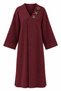 Collar Brooch Detailed Long Knitwear Cardigan