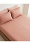 210TC Cotton Satin King Stripes Bed Sheet Set 3PC | Soft Breathable Satin Flat Sheet 274x260 cm | 2 pillowcase 50x75 cm | OEKO-TEX & ECAS Certified - 6