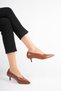 Women's tan 4 cm stiletto heel tr05ms02c - 4