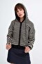 Striped Knitwear Cardigan H3568