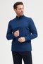 Men's Stand Collar Zippered Sweatshirt - 6