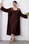 Cardigan Dress Double Set Dks1467 - 6