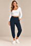 High waist pocket jogger pants - 3