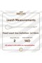 Braided Woven Dog Walking Leash 3X100Cm - 3