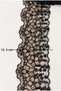 Floral Sequined Beaded Lace Applique Ribbon (1 Meter) - 3