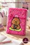 2 Pieces of Plush Notebooks – Lined Notepad with Teddy Bear Design, Plush Cover, Memory Notebook, Plush Notebook