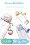 700ml New Fruits Series Fruit-Decorated Charm and String Hand Strap Kids Water Bottle With/Without Straw and Cup, Leak-Proof, Lockable Lid, Tritan Body, Bpa-Free, Odor-Free. - 8