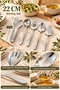 Milano 5 Piece Service Set 18/10 Stainless Steel - 3