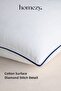 Diamond Series Nano Gel Pillow 2-Pack |   1100Gr Washable Antiallergic Pillow 2 Pieces - 3