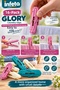 16 Pieces Glory Clothes Pegs Colorful Plastic Embossed Patterned with Strong Spring - 3