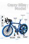 18cm Decorative Racing Bike Model Detailed Mini Bicycle Model Toy Desktop Decor - 2