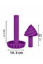 Cupcake Paper Towel Holder |   Decorative Paper Towel Holder Bathroom Organizer & Organizer Accessory - 2