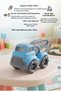 Toy Crane Truck Tow Truck 17 cm Educational and Safe Children's Toy Car - 2