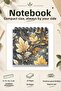 Mystical Night and Butterfly Patterned Mini Notepad Set - 4