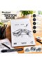 Aydınlatra Sketchbook A3 30 Sheets 52 Gr Transparent Drawing Paper Spiral Sketchbook