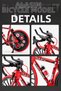 18cm Decorative Racing Bike Model Detailed Mini Bicycle Model Toy Desktop Decor - 8