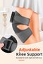Wireless Knee Massager 2 Pieces of Heated Vibrating Adjustable Knee Support Massager with Lcd Display - 6