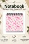 Romantic Cherry and Pink Bow Pattern Mini Notepad Set - 4