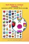 Pop Art Sticker Set 400 Pieces 9 Sizes Retro Comic Book Scrapbook Journal Agenda Planner 6 A4 - 5