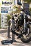 100 cm Cloth Covered Chain Motorcycle and Bicycle Lock with Key and Protective Cover - 4