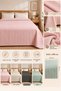 100% Cotton Pique Single Patterned Bedspread Young Room Luxury Pique Premium Special Anthracite - 4