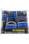 9 Pieces Microfiber Car Cleaning Kit Auto Wash Polish Pad Wheel Brush Washing Glove and Cleaning Cloth - 2