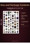 Gothic Sticker Set 350+ Pieces 9 Different Sizes Victorian Vintage Agenda Scrapbook Labels 6 A4 - 8