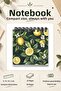 Fresh Lemon and Lemon Flower Patterned Mini Notepad Set - 4