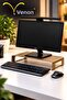 Antique Metal Monitor & Laptop Stand-Monitor Riser-Pc Computer Riser Office Shelf Organizer | |   38 X 24 | |   Laptop Riser | |   Metal | |   Pc Stand Desktop Organizer Notebook Writing Stand