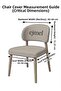 Welsoft Bohemian Chair Cover – Bottom/Top 2-Piece Flexible Soft Chair Cover – Pet-Friendly - 2