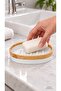 Wooden Patterned Soap Dish, for Bathroom and Sink - 2