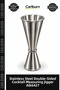Special Production Bar Stainless Steel Double Sided Cocktail Measuring Cup Jigger