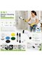 Electric Cleaning Tool 8 Different Nozzles Scrubber Electric Cleaning Glass Wiping Apparatus - 2