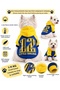 Small Breed Navy Little Hooligan Dog Sweati Dog Outfit (1-10kg)