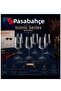 6 Pcs Iconic Footed Glassware 340 Cc Volume 20 cm Length 7 cm Mouth Width 7 cm Base Width Stylish High-Quality Delicate Product - 4